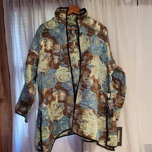 I-Reversible Asian inspired  Three Season Jacket